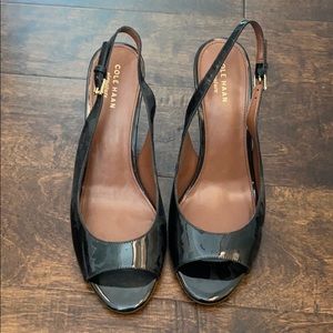 Cole Haan black pumps